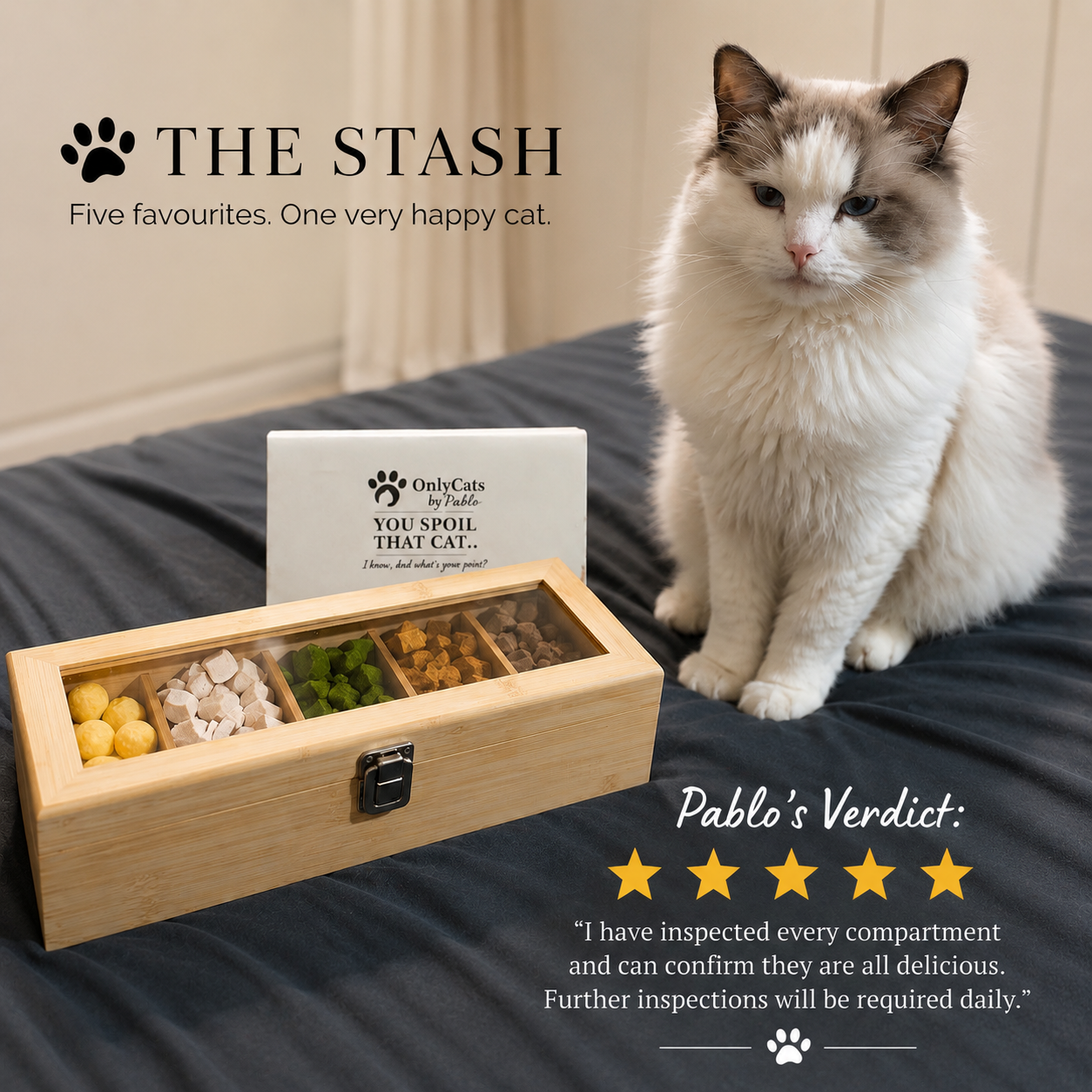 The Stash - The Ultimate V.I.P Treat Box