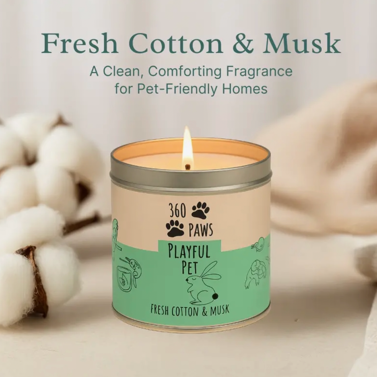 The PetHome Candle