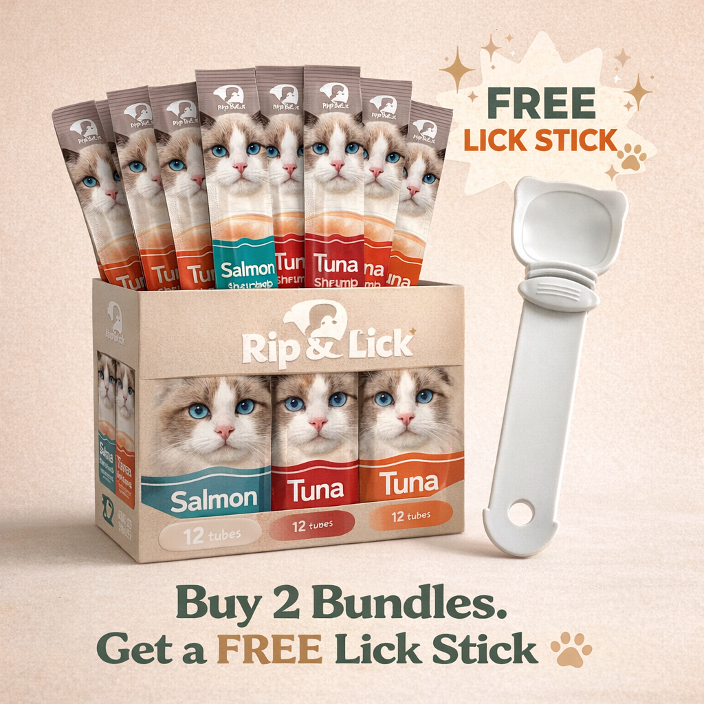 Rip & Lick - Assorted seafood flavour creamy treats 15g