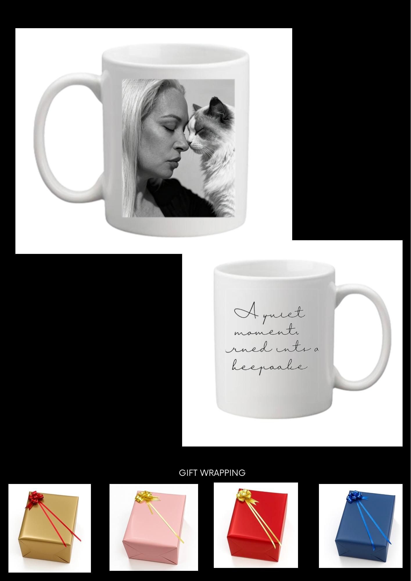 Personalised Luxury Custom Pet Portrait Gift