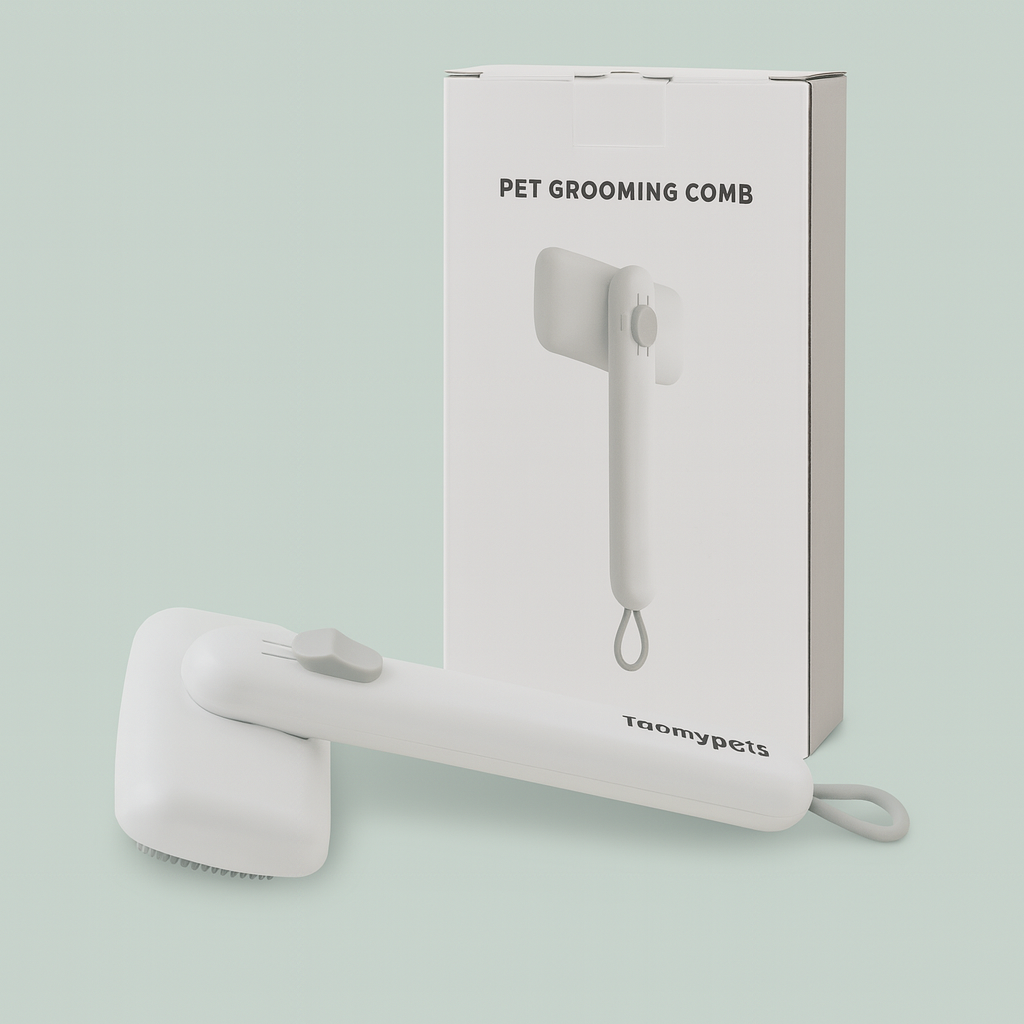 Self-Cleaning Pet Grooming Brush