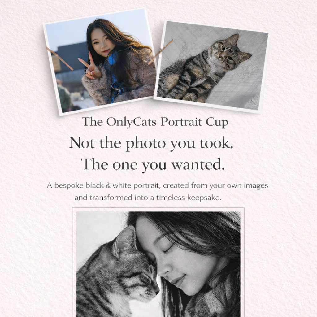 Personalised Luxury Custom Pet Portrait Gift