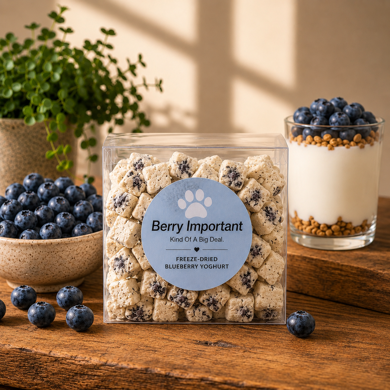 The Summer Fruit Yoghurt Collection - Freeze-Dried Cubes 50g