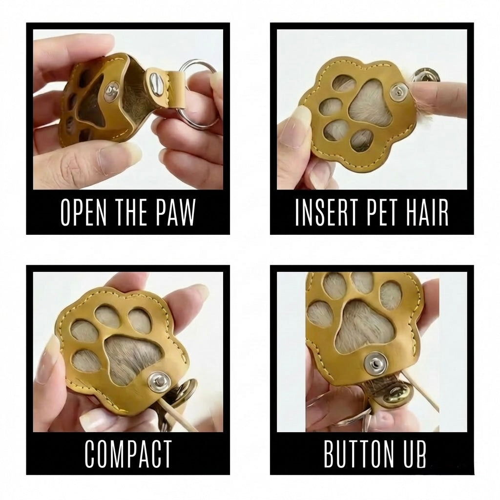 The Keepsake Paw Keyring