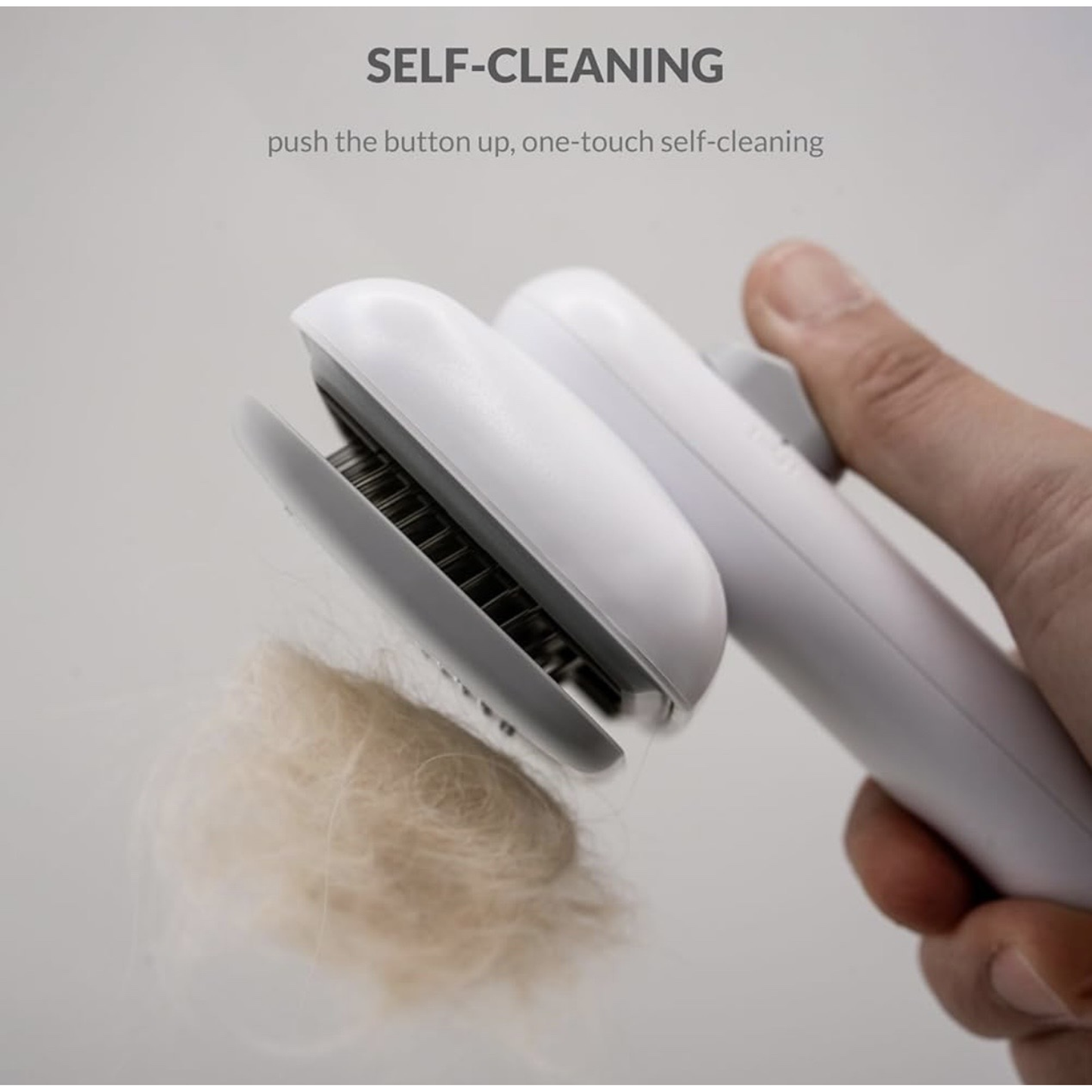 Self-Cleaning Pet Grooming Brush
