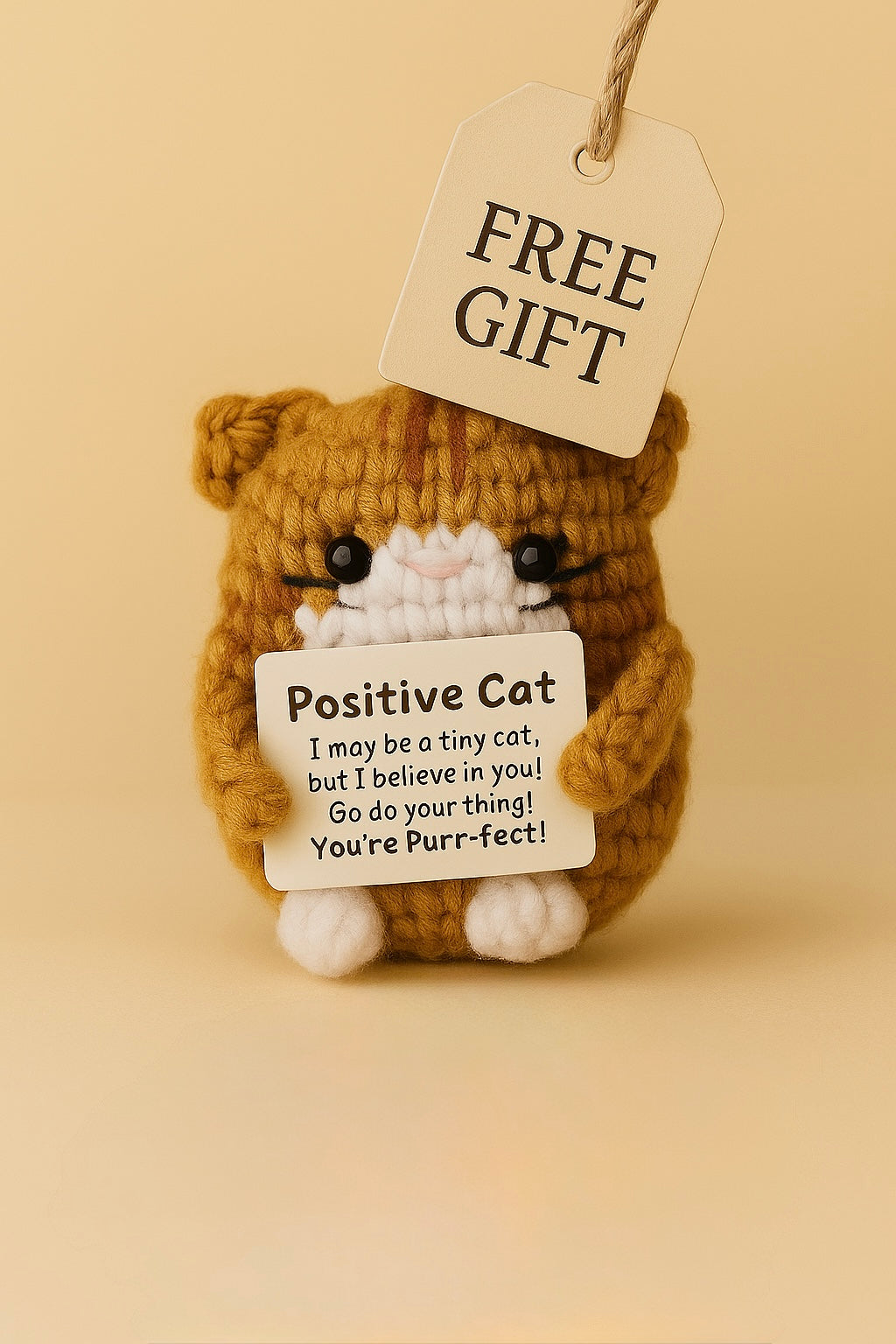 THE PLAYTIME EDIT Natural Cat Toy Set - Rope, Feathers & Catnip Play Bundle with Free Gift
