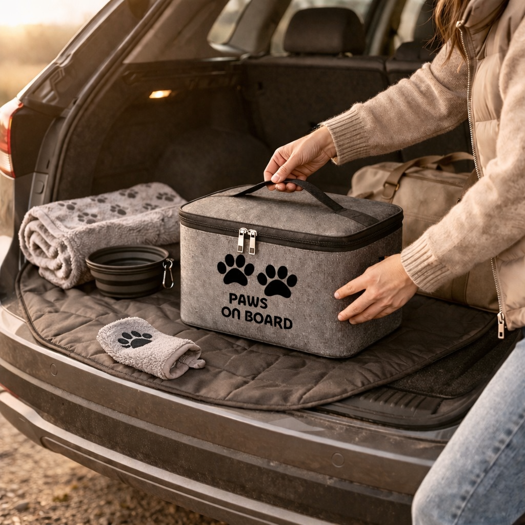 Paws on Board - Essential travel kit