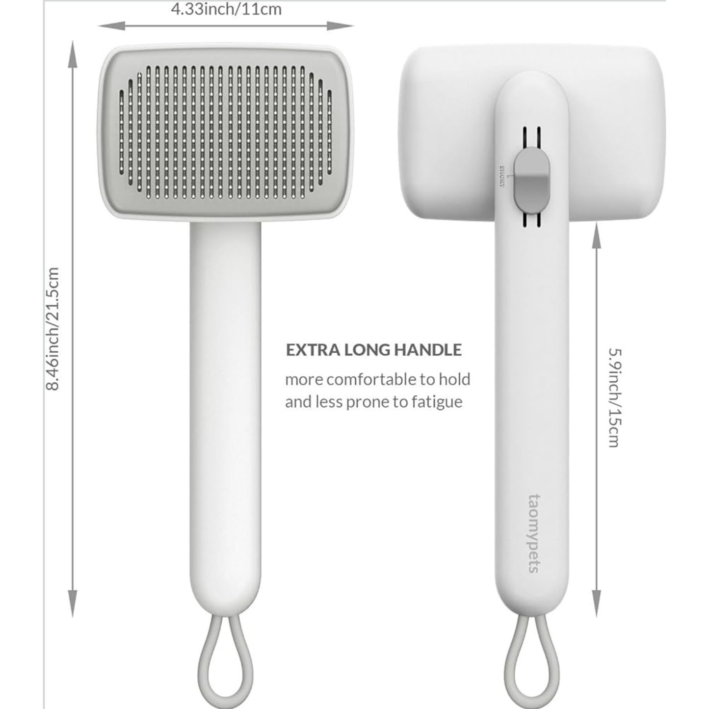 Self-Cleaning Pet Grooming Brush