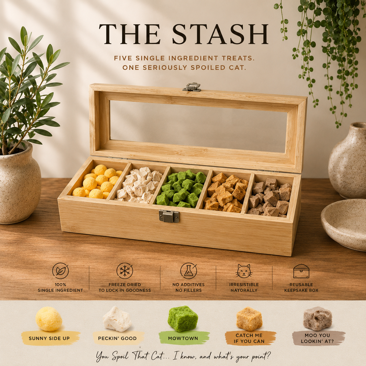 The Stash - The Ultimate V.I.P Treat Box