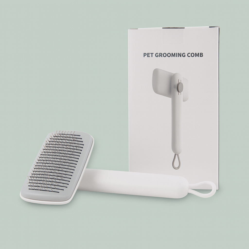 Self-Cleaning Pet Grooming Brush