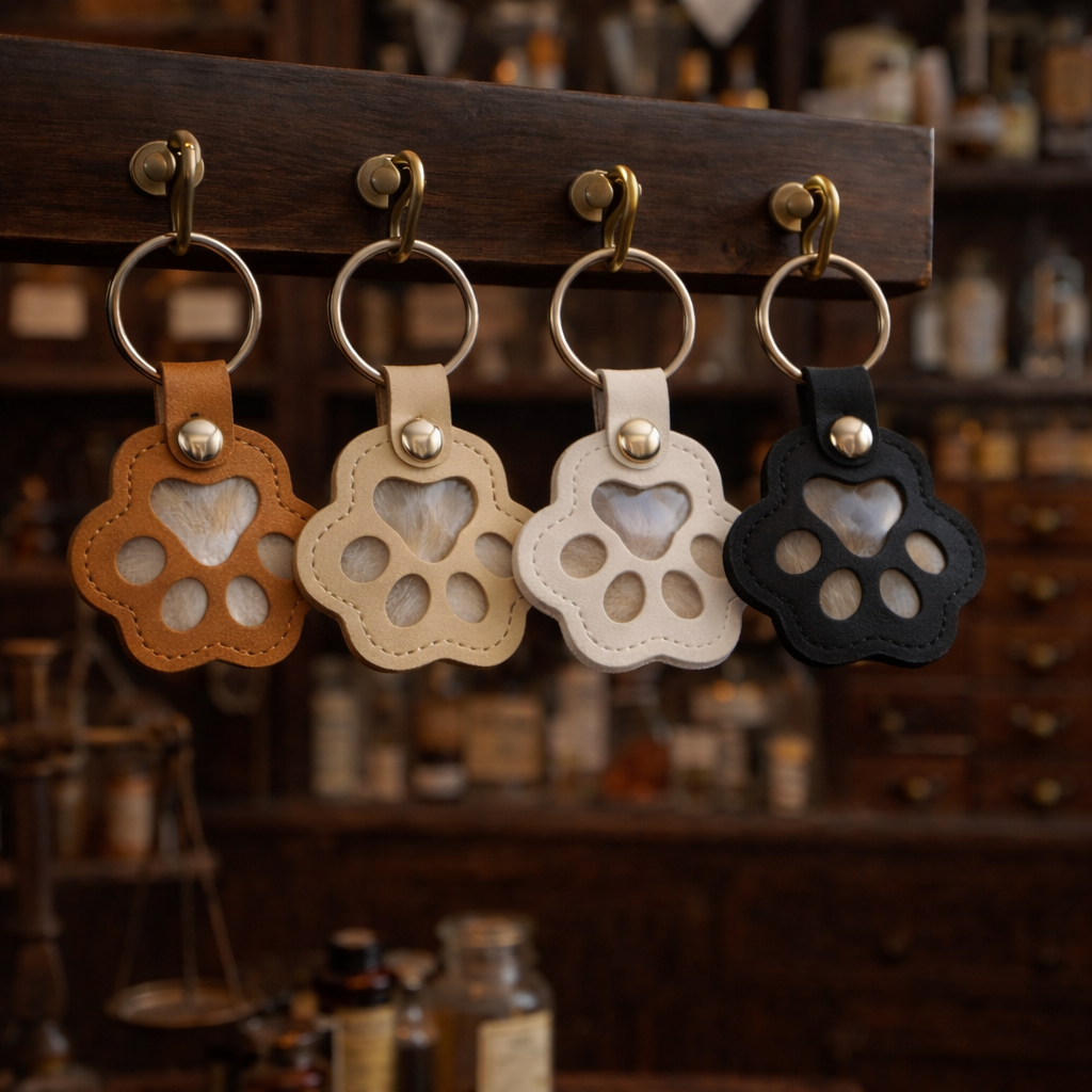The Keepsake Paw Keyring