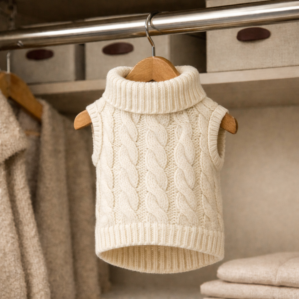 Oat cable knit jumper
