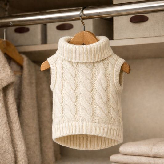 Oat cable knit jumper