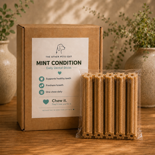 Mint Condition - 5 dental sticks for dogs