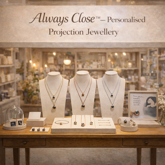 Always Close — Personalised Projection Jewelley