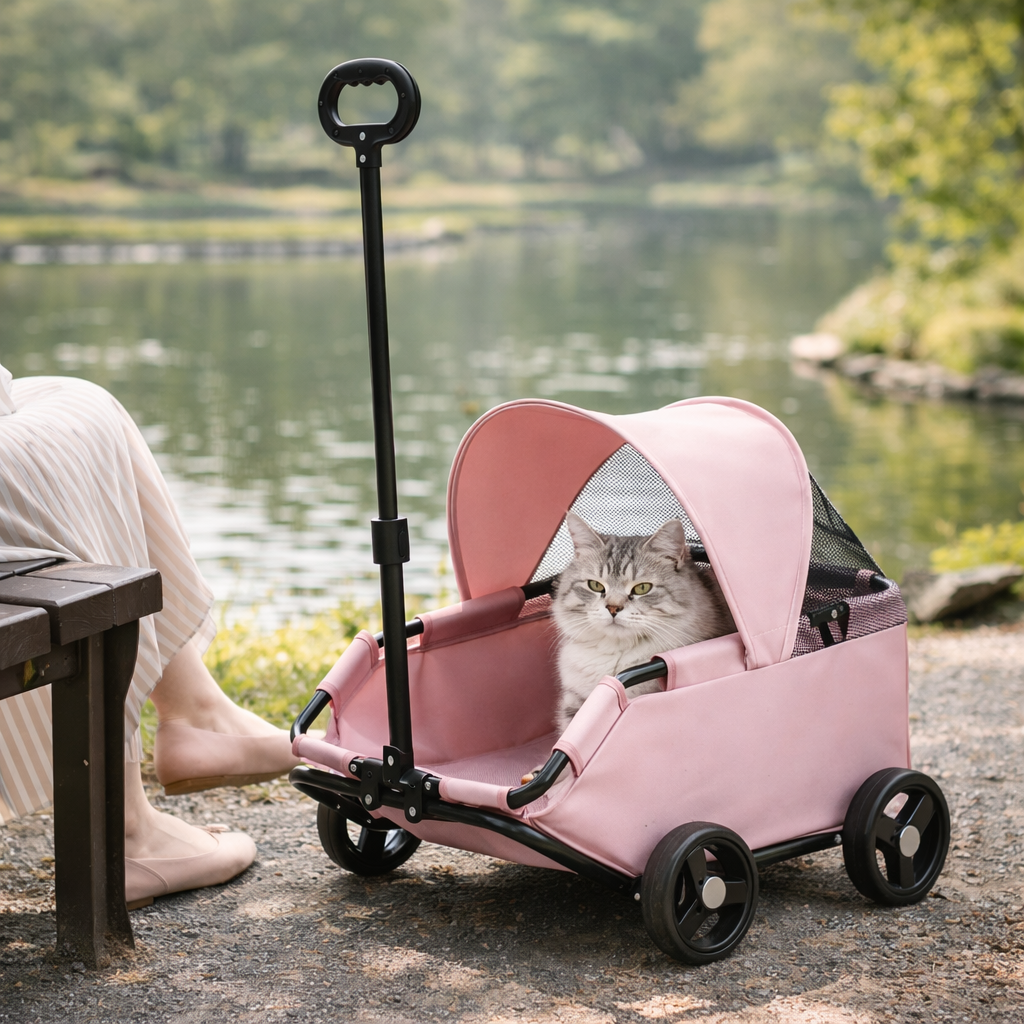 The Chariot - cat/small dog pram