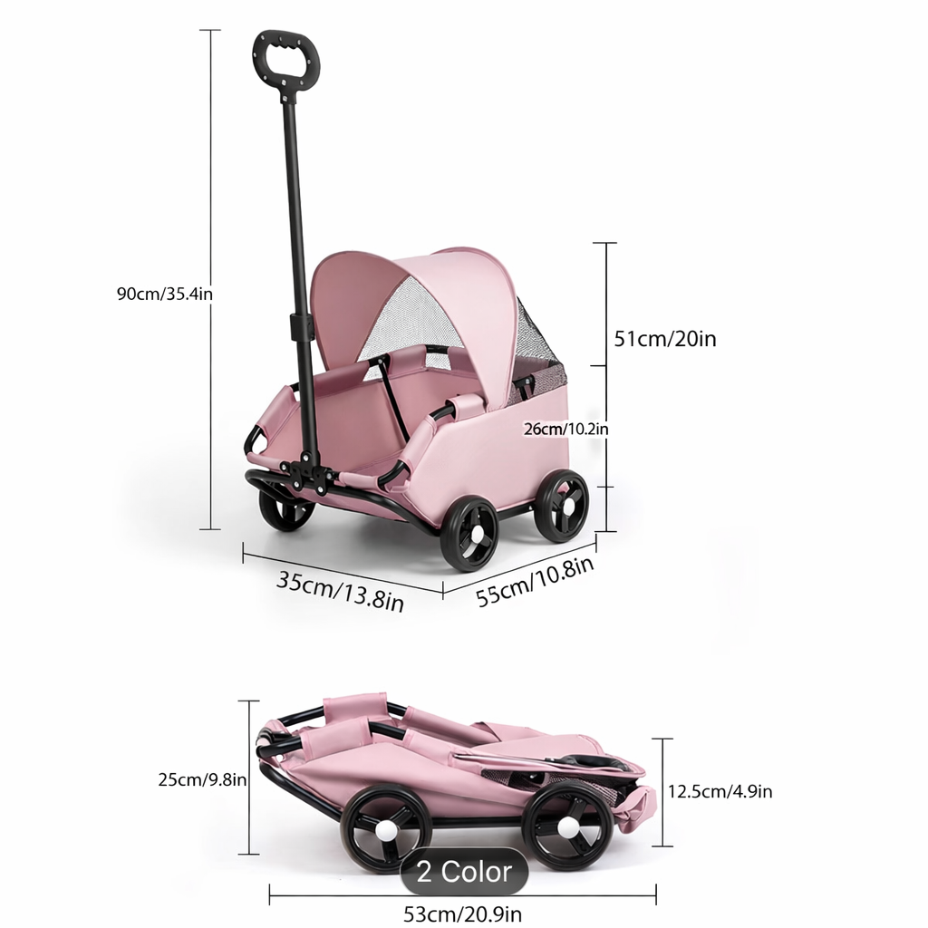 The Chariot - cat/small dog pram