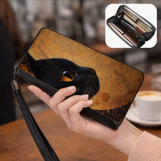 The Klimt Cat Purse