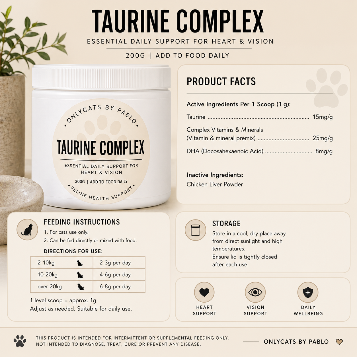 The Daily Fix – Taurine Complex 200g