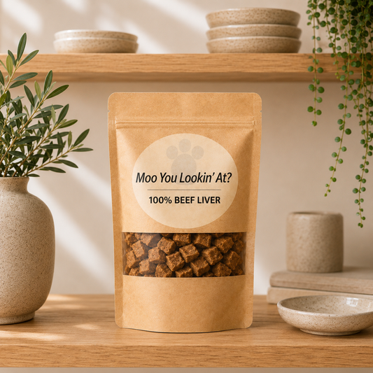 Moo You Lookin’ At? - 100% Beef Liver 60g Freeze-Dried