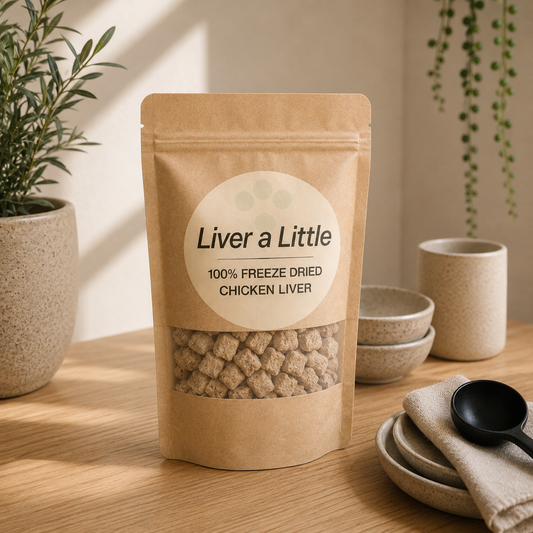 Liver a little - 100% Chicken liver 60g freeze-dried