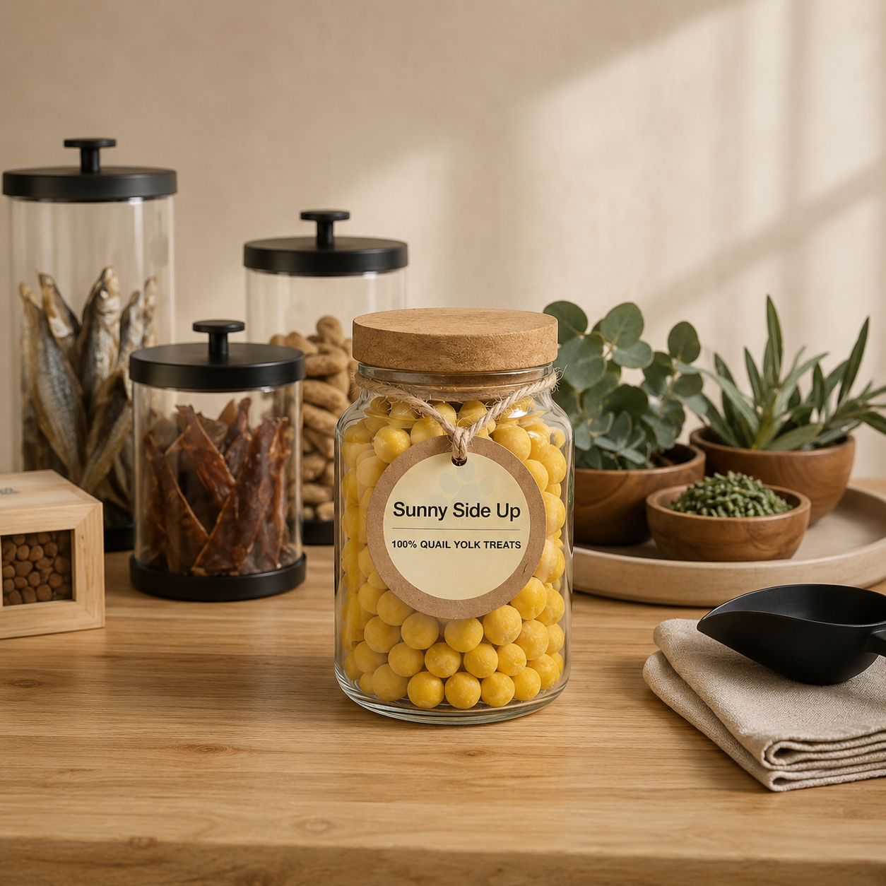 Sunny side Up - 100% Quail egg yolks 150g Freeze-dried