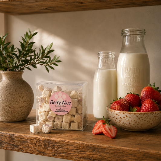The Summer Fruit Yoghurt Collection - Freeze-Dried Cubes 50g