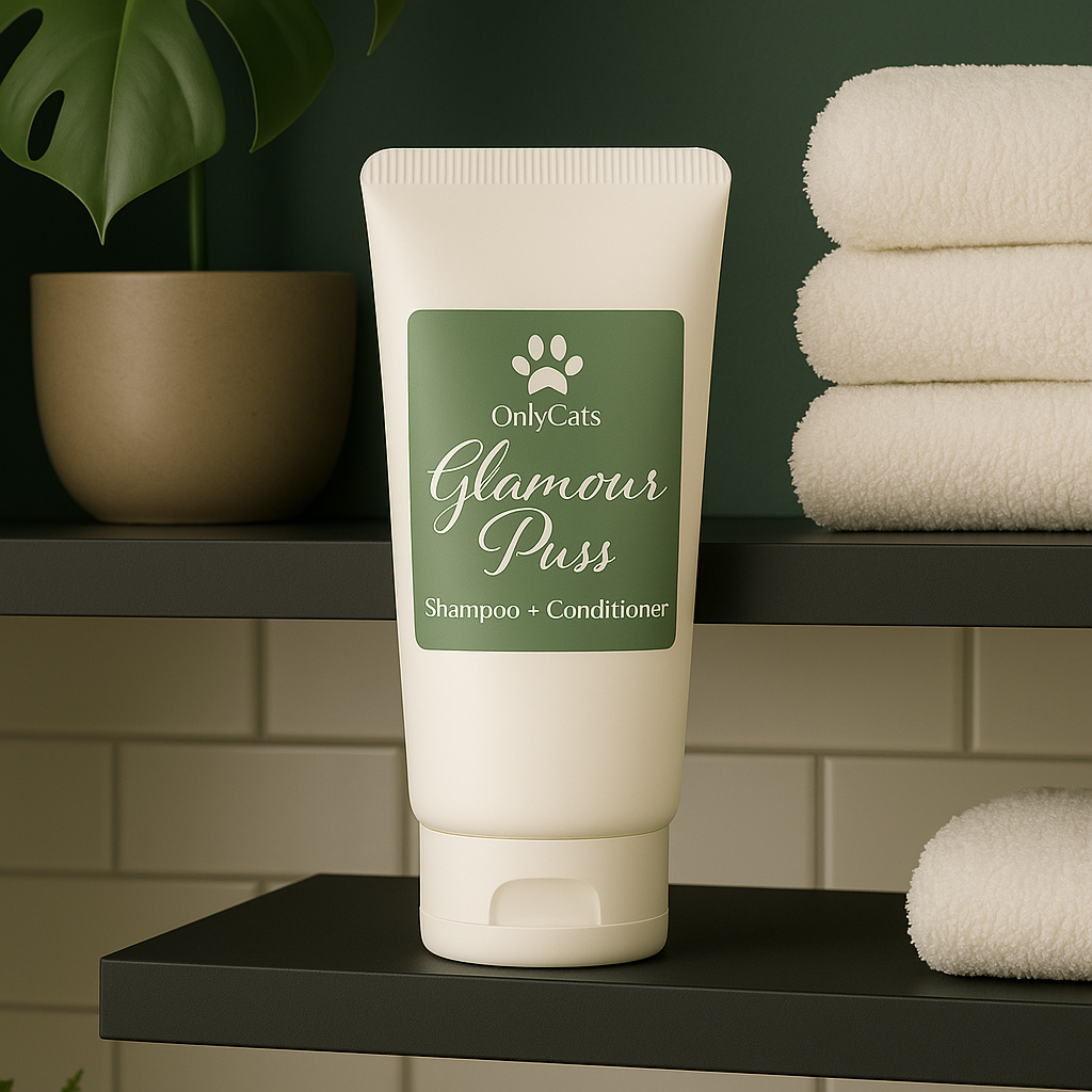 Three OnlyCats shampoos - no rinse, wet & 2-in-1