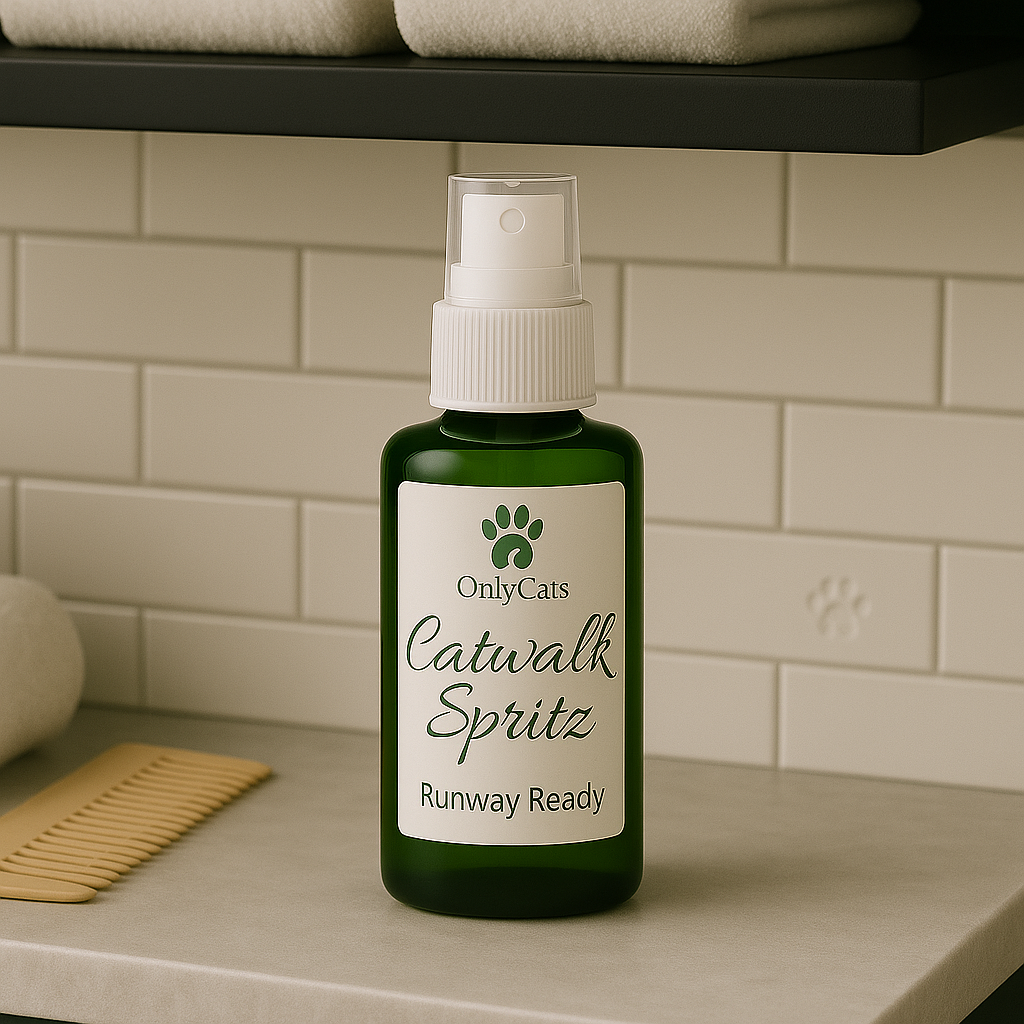 Three OnlyCats shampoos - no rinse, wet & 2-in-1