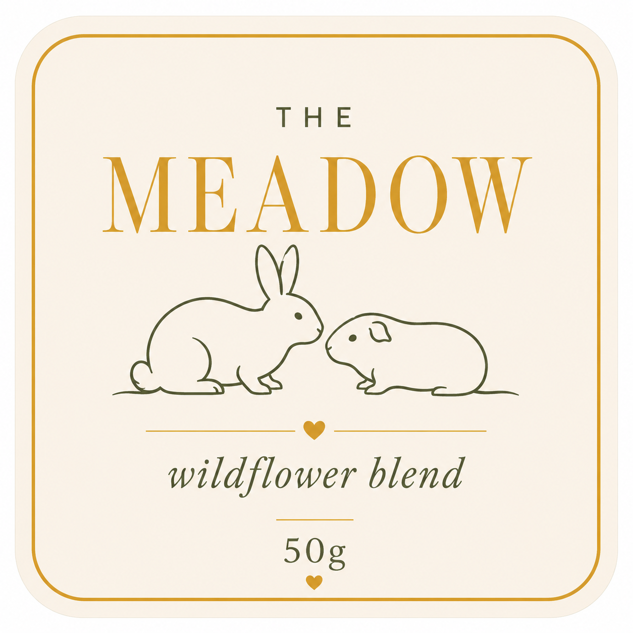 The Forage - Flowers & Leaves for Rabbits and Guinea Pigs 50g