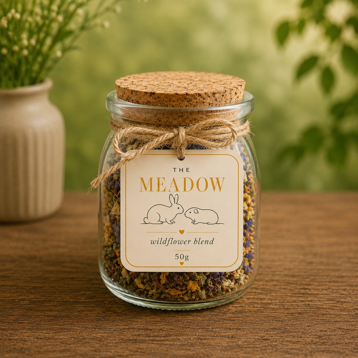 The Forage - Flowers & Leaves for Rabbits and Guinea Pigs 50g