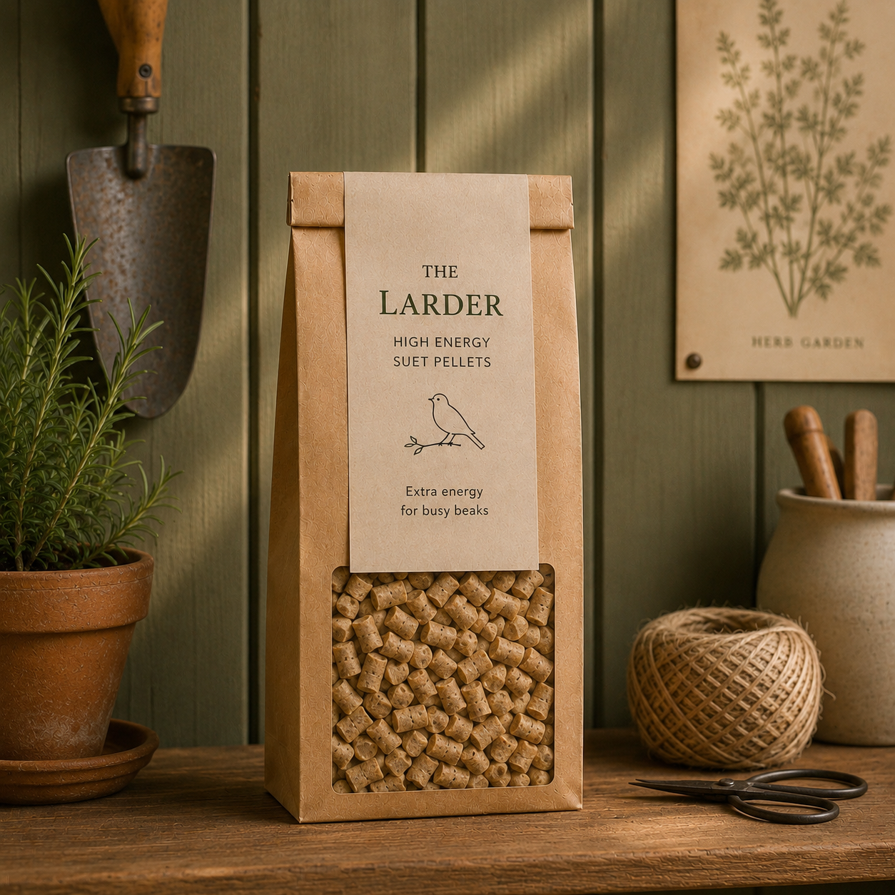 The Bird Table - Wild Bird Seeds, Suet & Mealworms